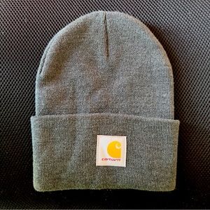 Carhartt beanie hat gray